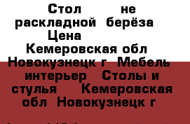 Стол 160*80 не раскладной (берёза) › Цена ­ 24 000 - Кемеровская обл., Новокузнецк г. Мебель, интерьер » Столы и стулья   . Кемеровская обл.,Новокузнецк г.